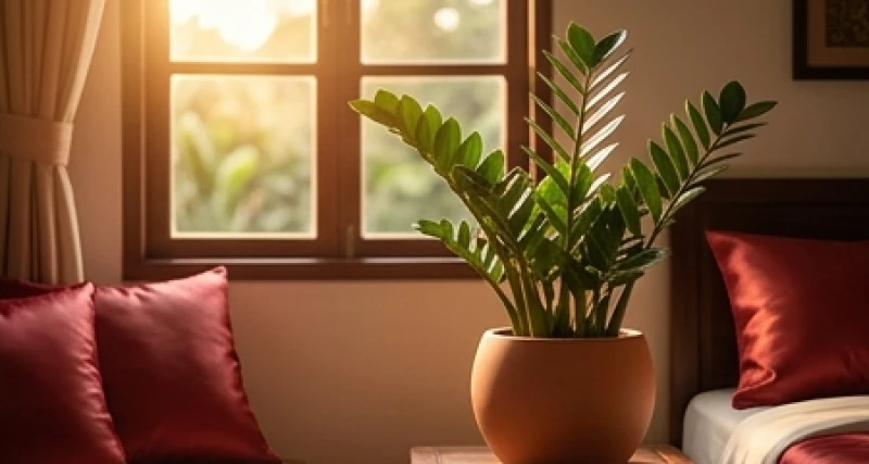 Chậu cây kim tiền xanh tươi mang ý nghĩa phong thủy tốt lành cho mệnh Hỏa