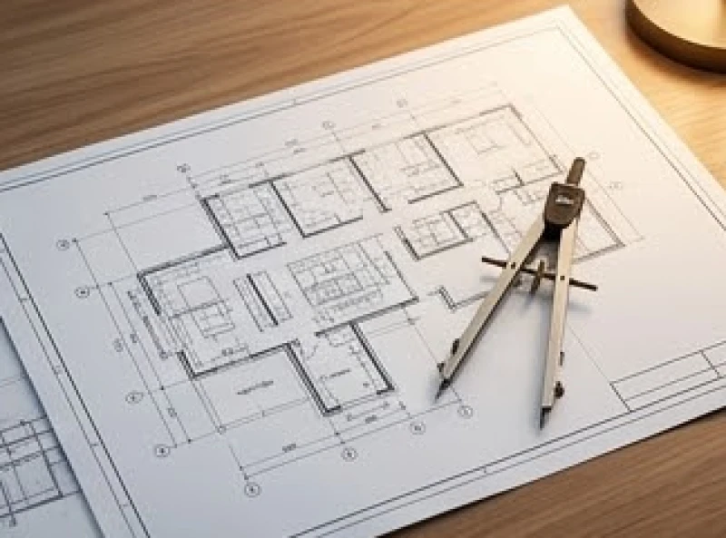 Bản vẽ thiết kế mặt bằng kinh doanh kết hợp với việc bố trí phương vị phong thủy nhằm tối ưu hóa tài lộc