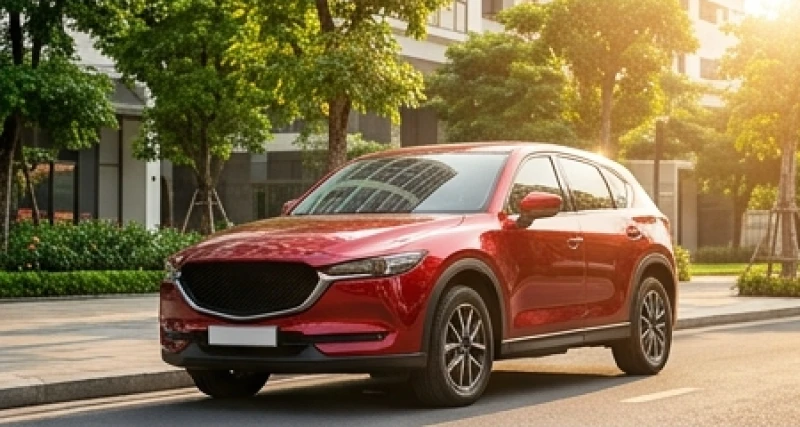 Chiếc ô tô gầm cao màu đỏ tượng trưng cho hành Hỏa mang lại nguồn năng lượng tương sinh mạnh mẽ