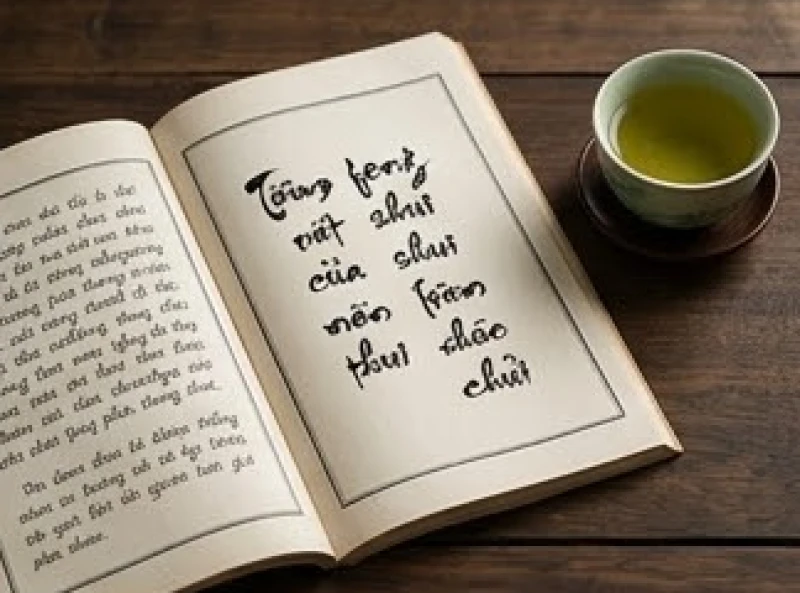 Sách tử vi phong thủy phương Đông thể hiện vòng ngũ hành tương sinh tương khắc