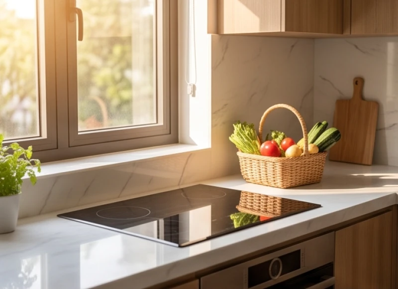 Hướng bếp hợp tuổi Sửu: Số đo Lỗ Ban và vật phẩm hóa giải 1 Bố trí không gian bếp gọn gàng đón sinh khí và luân chuyển tài lộc cho gia đạo