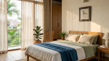 Không gian nội thất phong thủy phòng ngủ cho người tuổi ngọ ngập tràn ánh sáng tự nhiên
