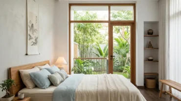Mẫu thiết kế phong thủy phòng ngủ cho người tuổi thân với hướng giường và màu sắc hợp mệnh mang lại giấc ngủ ngon