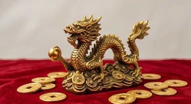 Tuổi Thìn sinh năm bao nhiêu: Bảng tra cứu Can Chi và số tuổi 4 Tượng tiểu long đúc bằng đồng mạ vàng lấp lánh biểu tượng cho sự thịnh vượng của những năm rồng vàng