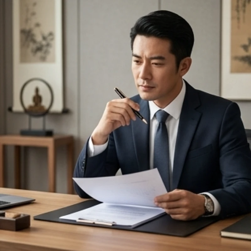 Nhảy mũi ở nam là điềm gì: Giải mã chi tiết theo số lần và khung giờ 1 Nam doanh nhân đang xem xét dự án trên bàn làm việc liên quan đến điềm báo hắt xì hơi ở nam giới