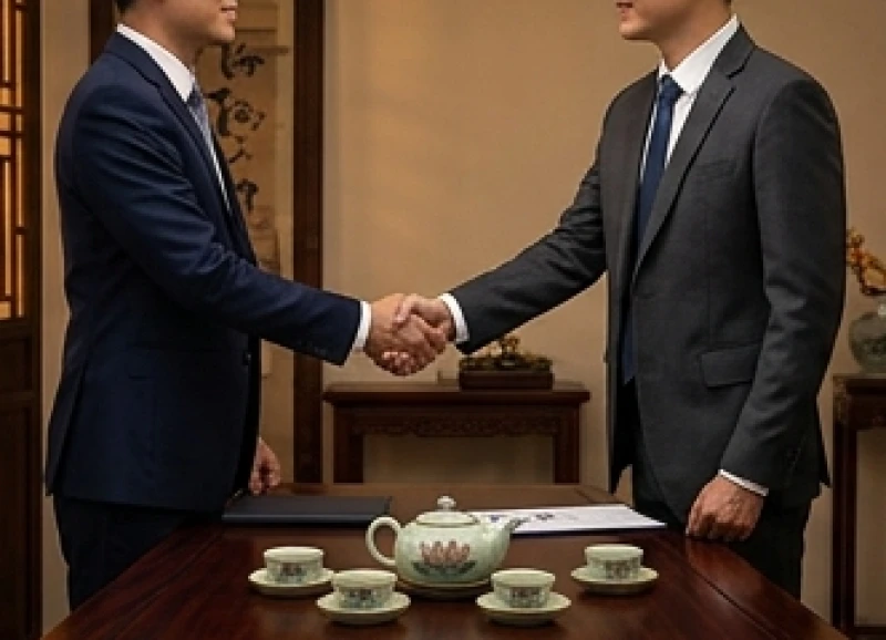 Tuổi Tý hợp tuổi nào: Tra cứu chi tiết theo từng năm sinh 5 Cái bắt tay hợp tác kinh doanh bên tách trà sen nóng thể hiện sự đồng điệu và hài hòa về ngũ hành