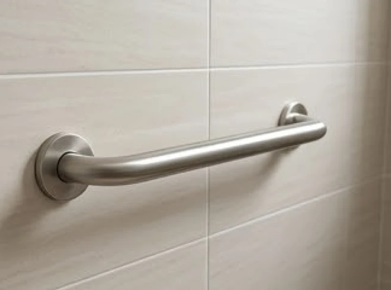 Thiết kế tay vịn an toàn trong phòng tắm chống trơn trượt bảo vệ sinh hoạt cho người cao tuổi