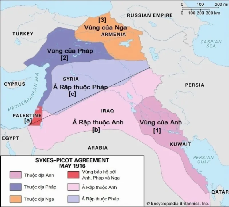 photo map sykes picot agreement 4d0b6fa0