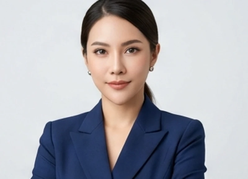 Người phụ nữ có tướng cằm nhọn thể hiện sự tinh tế và khí chất độc lập trong công việc