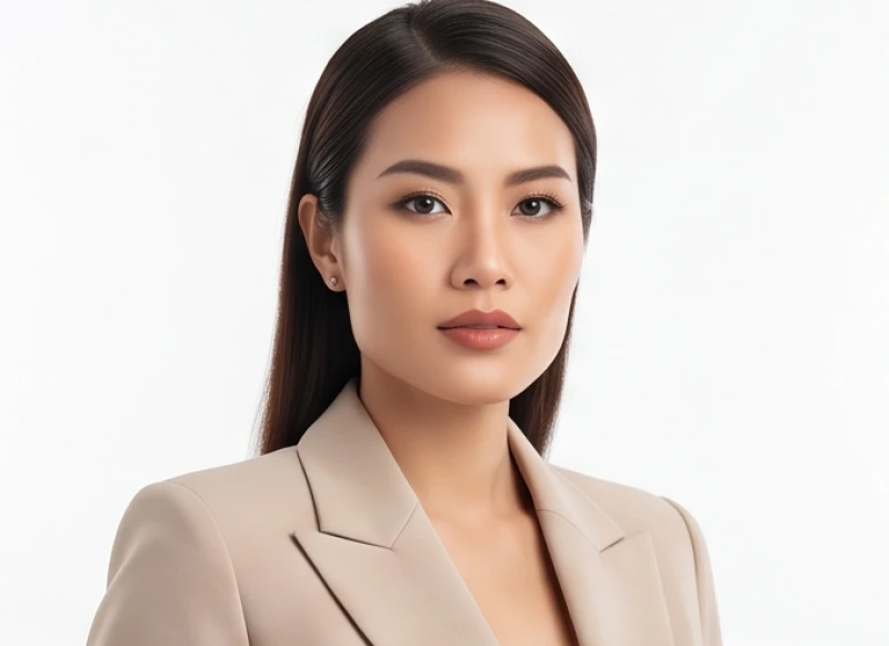 Nữ giới có viền hàm vuông vức thể hiện sự tự tin và khả năng làm chủ cuộc sống tài chính