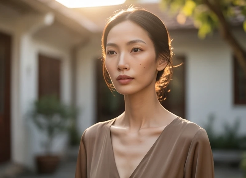 Tướng người cao gầy trong nhân tướng học: Giải mã vận mệnh quý bần 7 Phụ nữ có thân hình quá gầy gò với gò má cao và lộ rõ xương quai xanh mang nhiều trắc trở