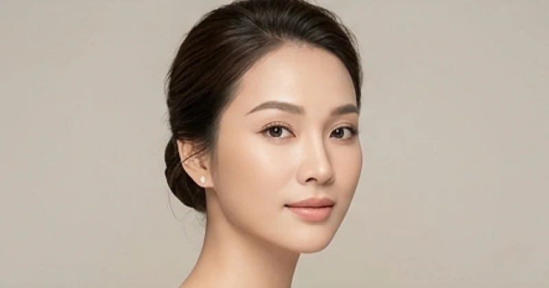Chân dung người phụ nữ Việt Nam có đường chân tóc chữ M toát lên vẻ đẹp sắc sảo và trí tuệ