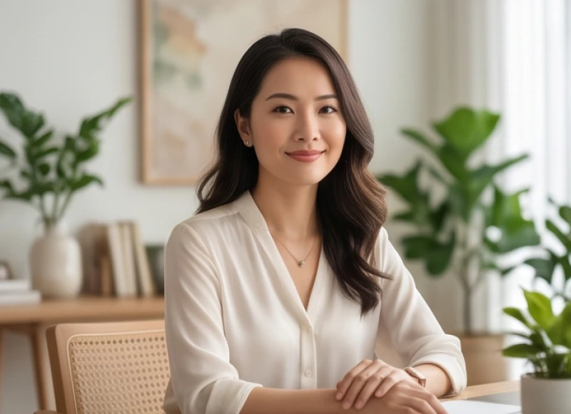 Tử vi tuổi Kỷ Tỵ 1989 năm 2027: đối chiếu nam nữ và văn khấn 4 Nữ doanh nhân Kỷ Tỵ tự tin mỉm cười tại nơi làm việc nhờ sự soi đường của sao Mộc Đức trong năm 2027