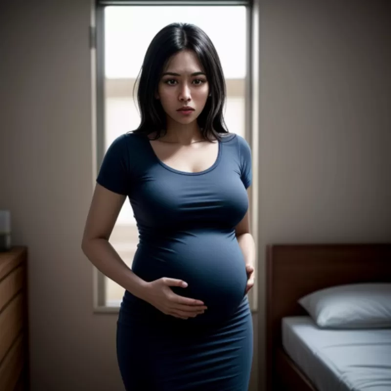 Phụ nữ mang thai lo lắng