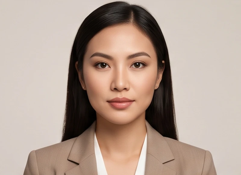 Nữ giới mặt tam giác ngược toát lên vẻ thông minh sắc sảo nhờ đường nét góc cạnh rõ ràng trên khuôn mặt