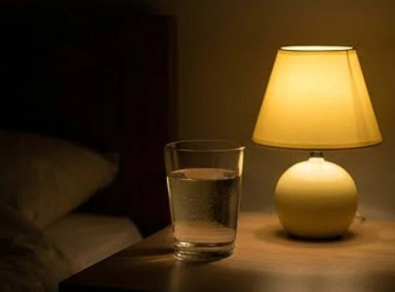 Mơ thấy phụ nữ khoả thân: Điềm báo, góc nhìn khoa học và số đẹp 8 Ly nước ấm đặt cạnh chiếc đèn ngủ tỏa ánh sáng vàng dịu giúp hệ thần kinh nhanh chóng lấy lại sự bình tĩnh
