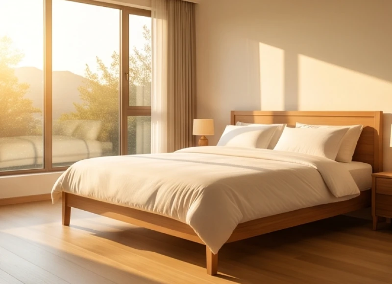 Sơ đồ bốn phương vị cát lợi Sinh Khí, Thiên Y, Diên Niên và Phục Vị trong phòng ngủ phong thủy