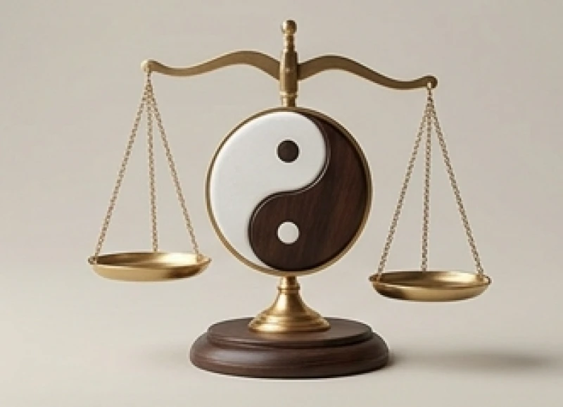 Tuổi Thìn hợp số nào: Bảng tra sinh khắc và quy tắc ghép số 3 Cán cân thăng bằng đại diện cho quỹ đạo năng lượng Âm Dương giữa nam và nữ giới