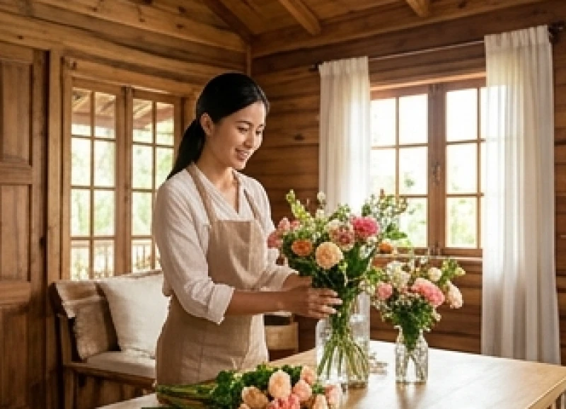 Tuổi Sửu hợp nghề gì: Phân hóa nam nữ và lĩnh vực rủi ro 8 Nữ chủ nhân đang chăm chút tỉ mỉ cho từng căn phòng tại hệ thống homestay gia đình