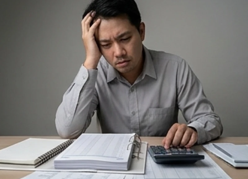 Hồ sơ vay mượn và sổ sách kế toán thể hiện sự hao hụt dòng vốn cục bộ vào các tháng kỵ