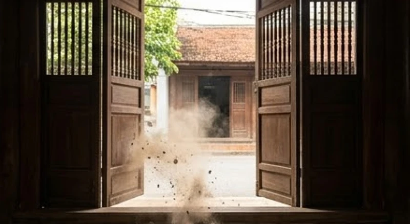 Mơ thấy quét nhà: Giải mã điềm báo, con số lộc và cách hóa giải 6 Hành động hất thẳng bụi bẩn và rác rưởi qua ngưỡng cửa chính cảnh báo sự rò rỉ tài sản cũng như tiêu xài hoang phí