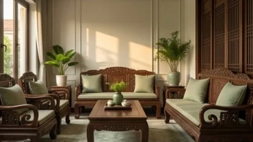Việc xác định quý mùi 1943 hợp hướng nào giúp tạo ra không gian phòng khách chuẩn phong thủy phương Đông
