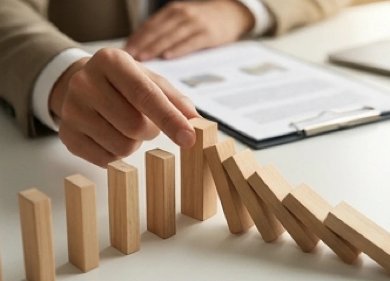 Khối gỗ vững chãi được đặt vào chuỗi domino đang đổ để ngăn chặn nguy cơ khủng hoảng dòng tiền