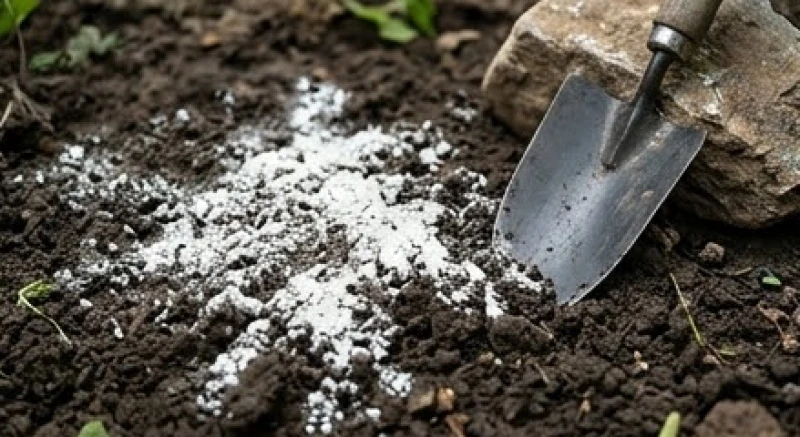 Mèo đen chết là điềm gì? Điềm báo và cách xử lý đúng tâm linh 7 Lớp vôi bột trắng được rắc đều lên mặt đất để khử trùng, đảm bảo an toàn dịch tễ khi xử lý vệ sinh động vật
