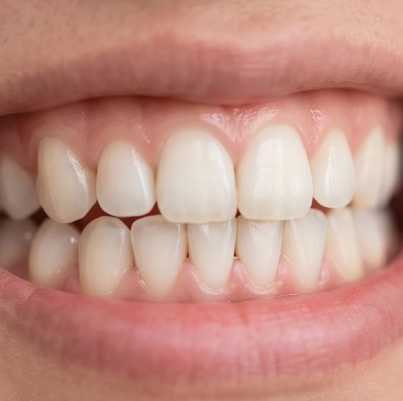 Hàm răng dưới mọc chen chúc lộn xộn gây khó khăn trong sinh hoạt