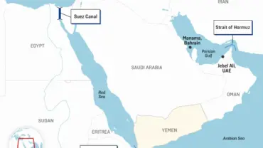 red sea trade chokepoints houthi map 800 29baf823