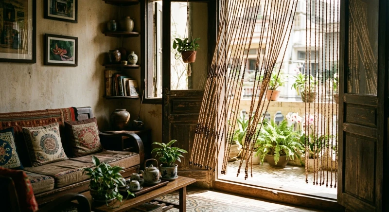 Tuổi Sửu hợp hướng nào: Bảng tra cứu và cách hóa giải phạm kỵ 12 Bức rèm hạt gỗ mềm mại buông rủ trước cửa phòng khách giúp cản bớt luồng gió mạnh thổi trực diện vào nhà