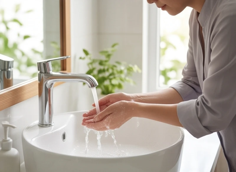 Văn khấn Phật tại nhà: Trọn bộ bài cúng chuẩn và quy tắc dâng lễ 7 Rửa tay bằng nước sạch trước khi chạm vào các vật phẩm thờ cúng nhằm đảm bảo sự thanh khiết
