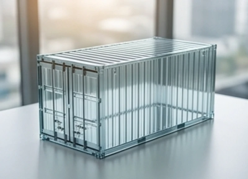 Các container hàng hóa nằm chồng chất tại cảng biển chờ xuất khẩu