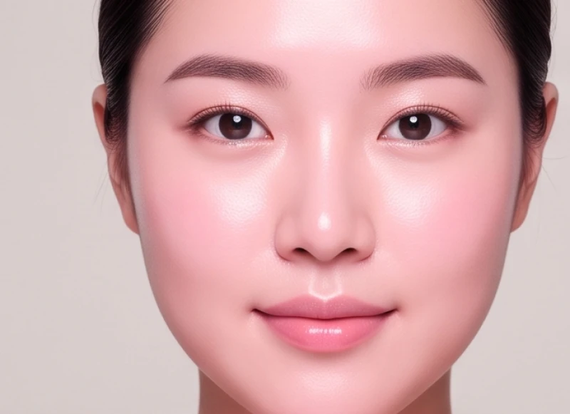 Làn da hồng hào và ánh mắt tinh anh trên khuôn mặt bo tròn thể hiện rõ cát tướng thu hút tài lộc