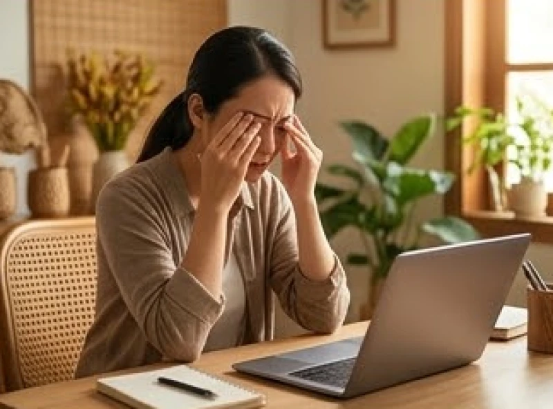 Chăm sóc mắt và thư giãn sau giờ làm việc căng thẳng khi được sao Mộc Đức chiếu mệnh.