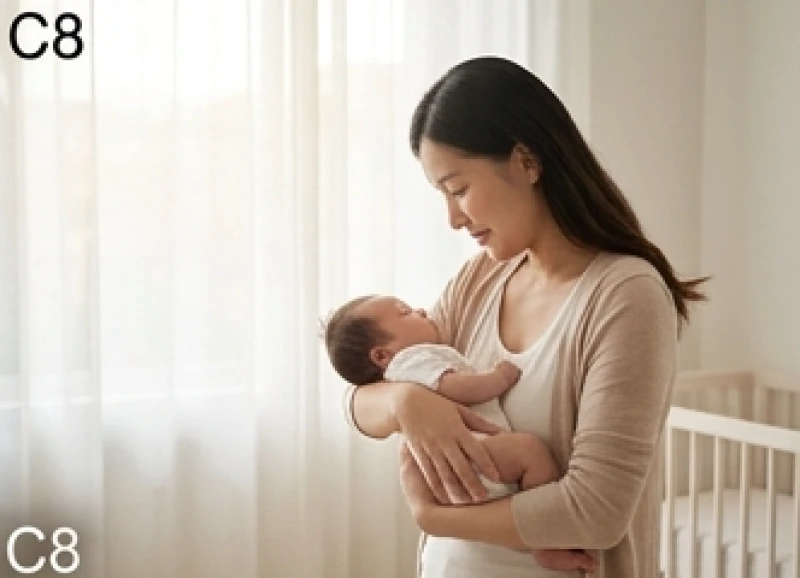 Tuổi Dần hợp tuổi nào: Bảng tra cứu hợp tác, kết hôn và xông đất 7 Người mẹ đang âu yếm em bé sơ sinh trong vòng tay với nụ cười hạnh phúc