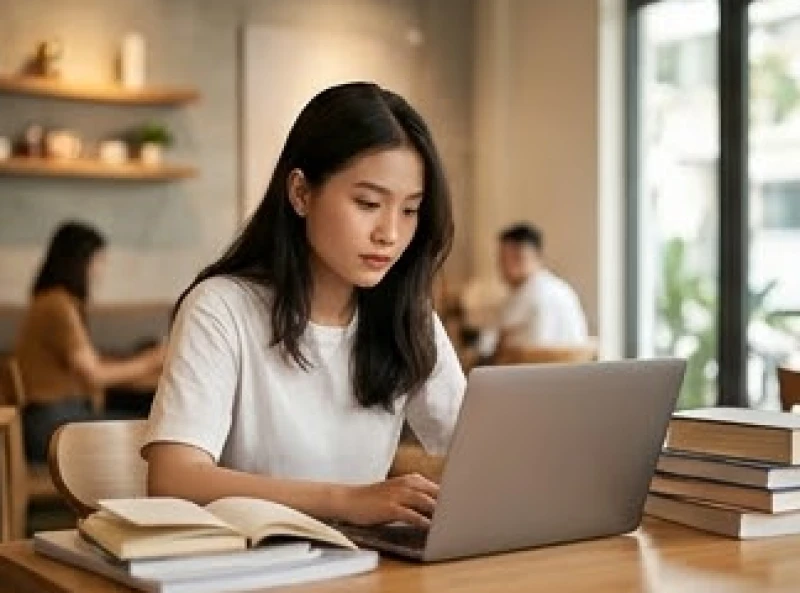 Sinh viên năm cuối tập trung hoàn thiện đồ án và báo cáo thực tập