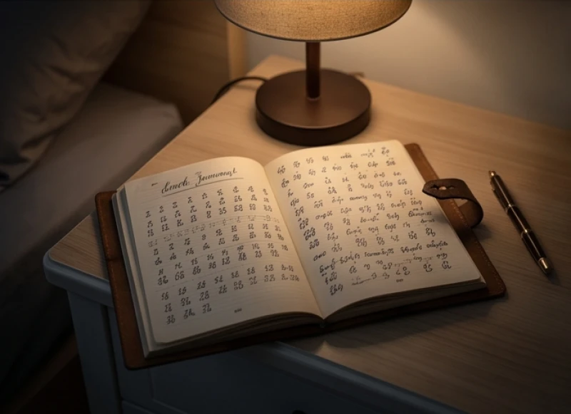 Cuốn sổ tay ghi chép những con số may mắn được đúc kết từ hệ thống quan niệm giải mã điềm báo dân gian