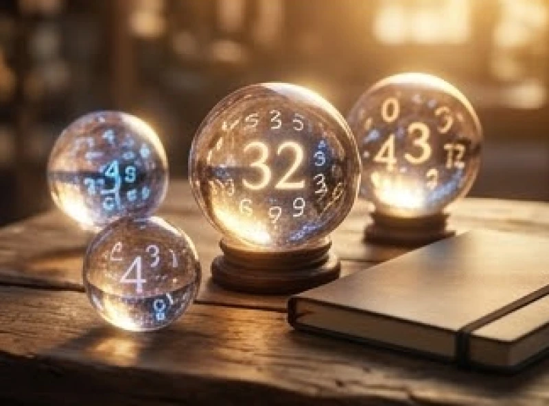 Mơ thấy số 32: Điềm báo cát hung, phong thủy & số may mắn 8 Những viên bi số may mắn lấp lánh đặt cạnh cuốn sổ ghi chép sau khi giải mã chi tiết giấc mơ thấy số 32