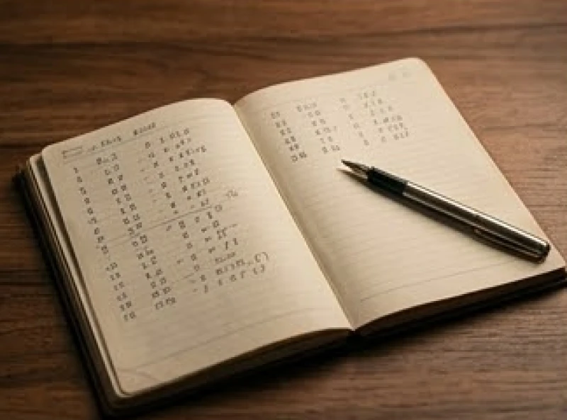 Mơ thấy rụng răng hàm dưới: Điềm báo, bộ số và cách hóa giải 9 Một cuốn sổ tay ghi chép những con số may mắn nằm cạnh cây bút trên mặt bàn gỗ cổ điển