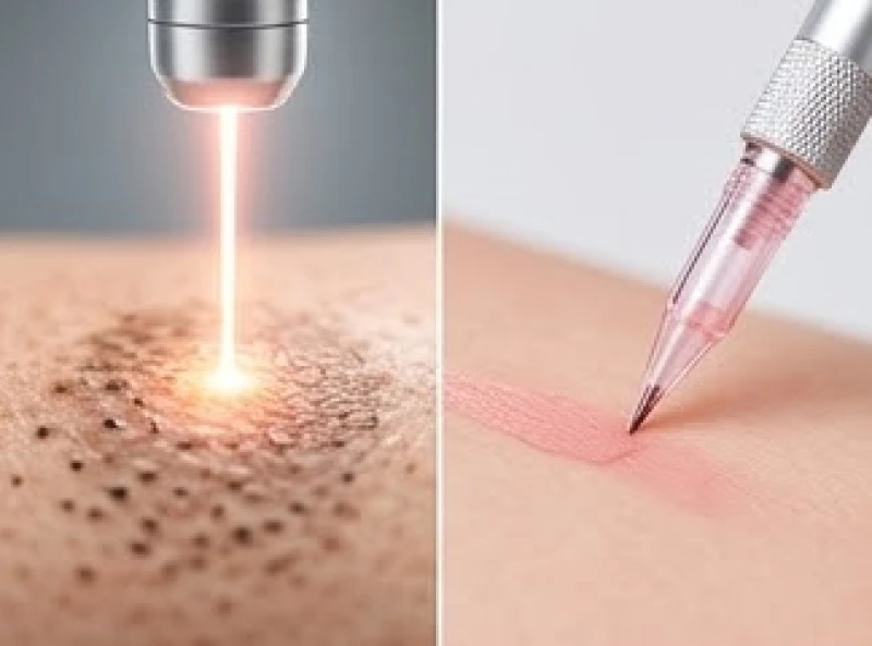 Bảng đánh giá chi tiết giữa công nghệ bắn tia laser phá vỡ hắc sắc tố và kỹ thuật phun xăm đưa mực vào biểu bì