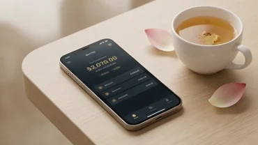 Chọn số tài khoản ngân hàng hợp tuổi tuất trên ứng dụng điện thoại