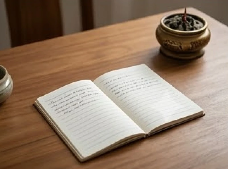 Văn khấn vong linh người mới mất: Mẫu chuẩn Nôm & Phật giáo 11 Cuốn sổ tay chép sẵn bài văn khấn đặt cạnh mâm cúng giúp gia đình dễ dàng thực hiện