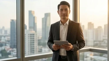 Người tuổi Mão đạt đỉnh cao sự nghiệp với phong thái tự tin trong không gian làm việc hiện đại