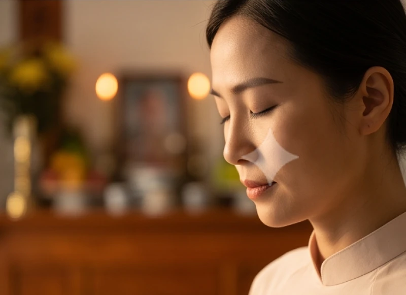 Văn khấn Nôm và văn khấn Hán Việt khác nhau thế nào: Quy tắc chọn 11 Gương mặt bình yên và thành tâm của người phụ nữ khi đang nhẩm đọc bài khấn