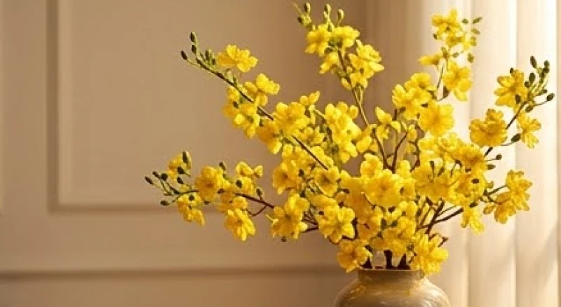 Gia chủ tuổi Dần chọn người xông đất năm 2027: Bảng tra nạp âm 3 Cành mai vàng rực rỡ khoe sắc trong nắng xuân tượng trưng cho sinh khí tươi mới đầu năm