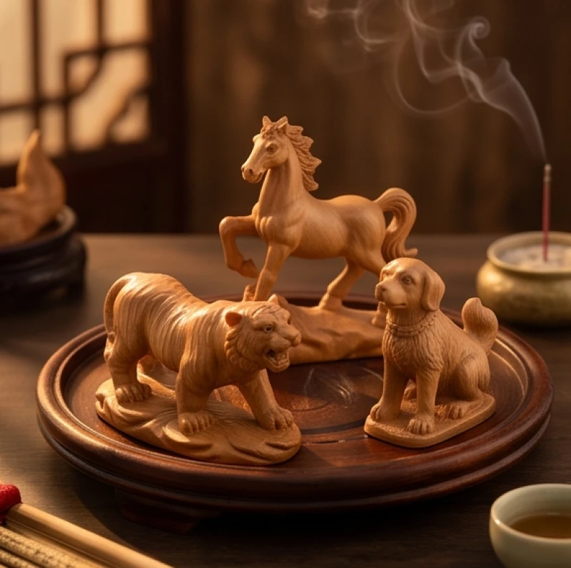 Biểu tượng tam hợp Dần Ngọ Tuất trong phong thủy phương Đông