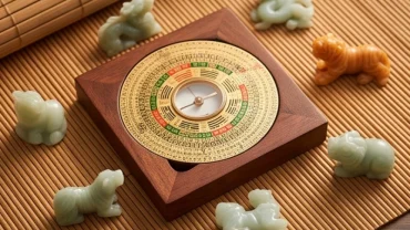 La bàn phong thủy và các biểu tượng 12 con giáp thể hiện nguyên lý tam hợp là gì trong tử vi
