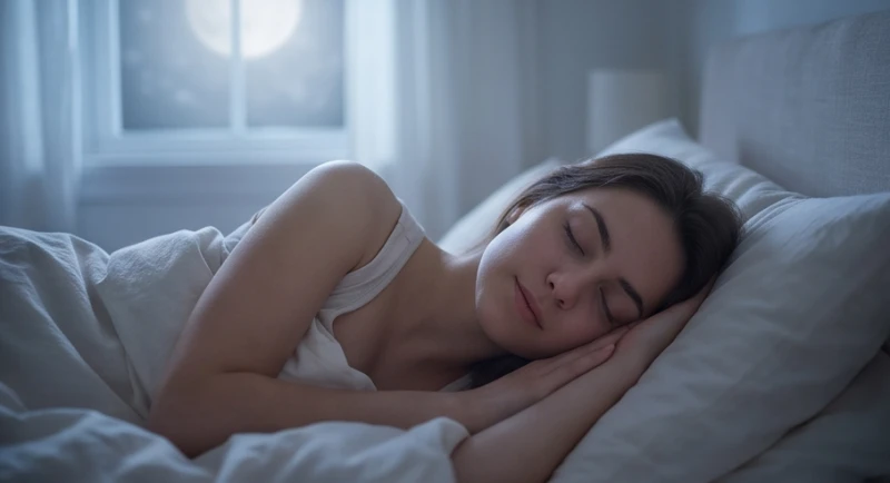 Mơ thấy vùng kín của phụ nữ là điềm báo gì, đánh số mấy? 1 Người phụ nữ nằm ngủ say sưa trên giường thể hiện trạng thái tiềm thức khi mơ thấy vùng kín của phụ nữ