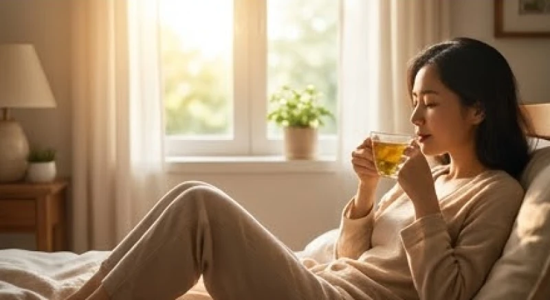 Một người ngồi thư giãn tận hưởng không gian tĩnh lặng sau những giờ phút giao tiếp xã hội căng thẳng